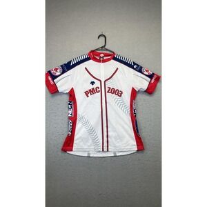 Vintage Boston Red Sox Jersey Mens‎ XL MLB Baseball Pan-Mass 2003 Cycling 2000s